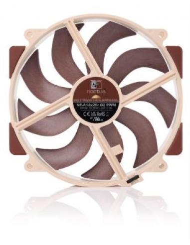 Noctua NF-A14X25R G2 PWM sistema de refrigeración para ordenador Carcasa del ordenador Ventilador 14 cm