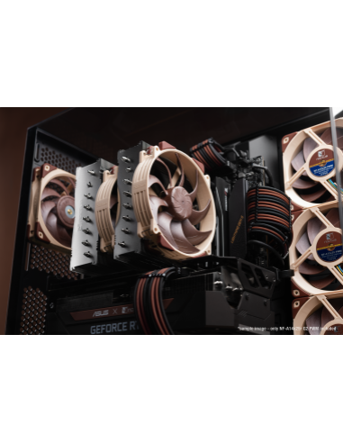 Noctua NF-A14X25R G2 PWM sistema de refrigeración para ordenador Carcasa del ordenador Ventilador 14 cm