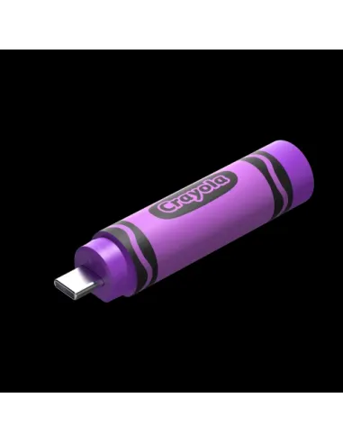 SANDISK CRAYOLA USB-C FLASH DRIVE, 128 GB, - VIVID VIOLET (PURPLE)