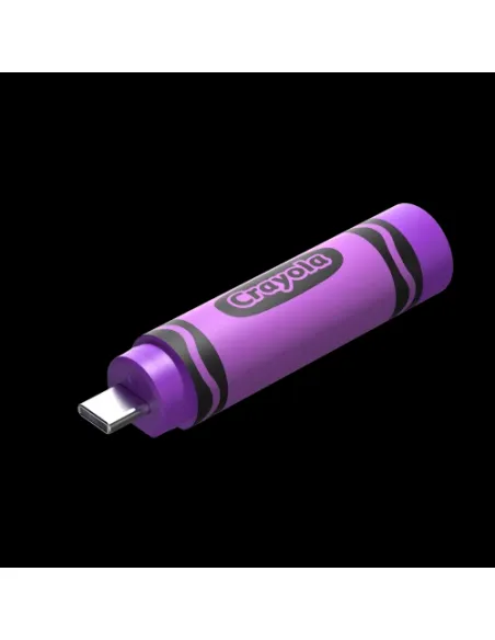SANDISK CRAYOLA USB-C FLASH DRIVE, 128 GB, - VIVID VIOLET (PURPLE)