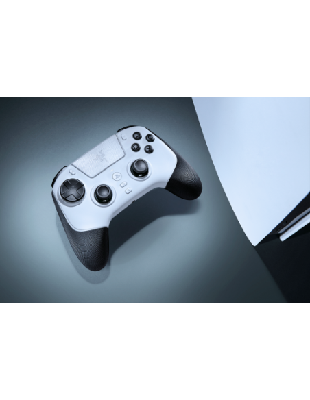 Razer Raiju V3 Pro Negro, Blanco RF/USB Gamepad Analógico PC, PlayStation 5