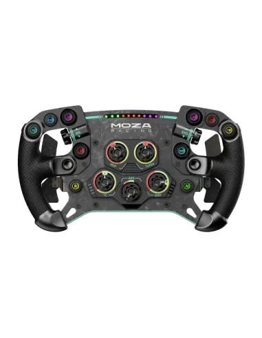 Moza Racing RS056 mando y volante Negro