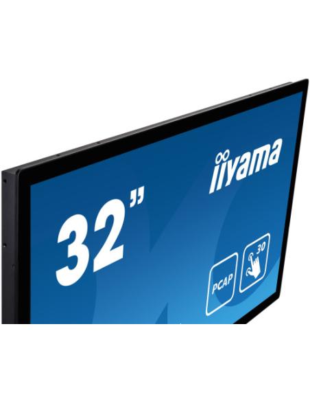 MONITOR IIYAMA OPENFRAME 32" TACTIL (TF3215MC-B2AG) 1920X1080/ 500CD /3000:1 /USO 24/7 / LANDS-PORTR / VGA/ HDMI /DP / USB-TOUCH