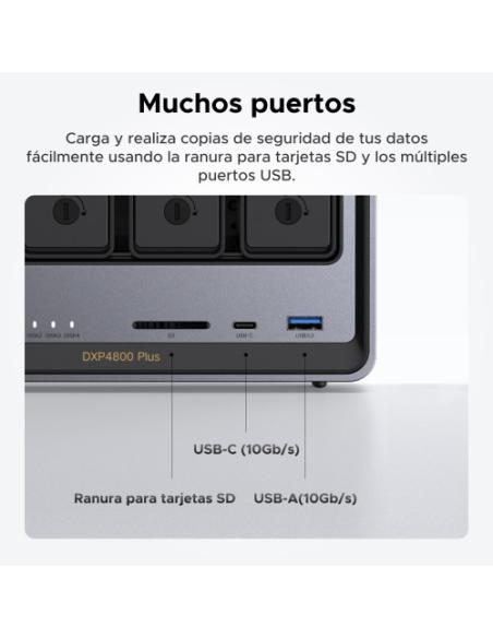 UGREEN DX4800 PLUS 4BAY CPU PENTIUM 8505 112TB