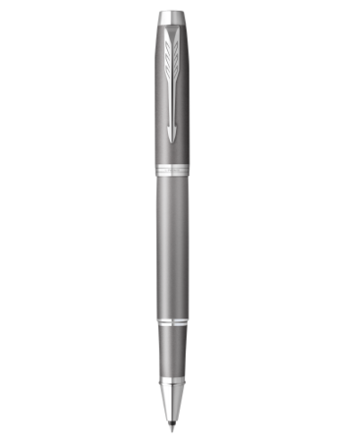 BOLIGRAFO ROLLER ACABADO GRIS PUNTA FINA + ESTUCHE REGALO PARKER 2203897