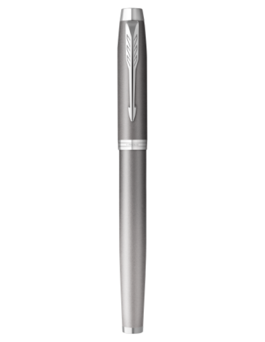 BOLIGRAFO ROLLER ACABADO GRIS PUNTA FINA + ESTUCHE REGALO PARKER 2203897