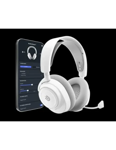 Steelseries Arctis Nova 7X Wireless Gen 2 Auriculares Inalámbrico Diadema Juego Bluetooth Blanco