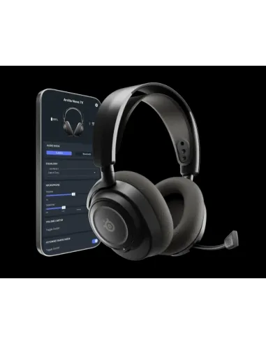 Steelseries Arctis Nova 7X Wireless Gen 2 Auriculares Inalámbrico Diadema Juego Bluetooth Negro