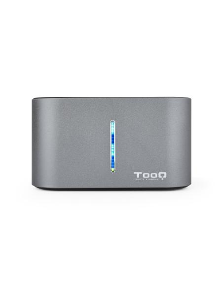 DOCK TOOQ 2XSATA 2.5P3.5P USB 3.03.1 GEN1 GRIS TOOQ TQDS-805G