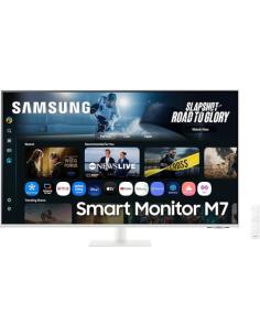MONITOR SAMSUNG, 43 PULGADAS, M70F, 109,2 CM, 3840 X 2160 PIXELES, 4K ULTRA HD, LCD, 4 MS, NEGRO