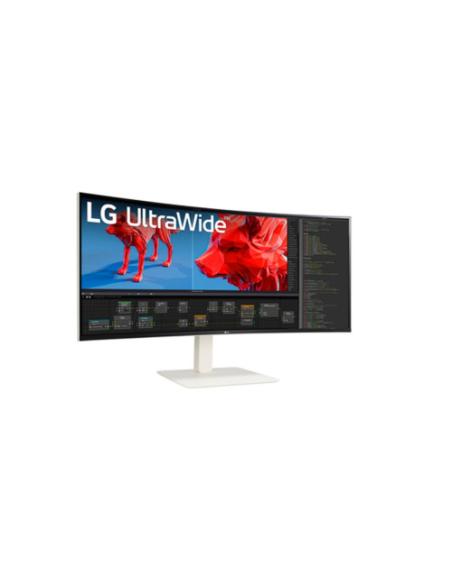 MONITOR LG, 38 PULGADAS, 38BR85QC-W, 96,5 CM, 3840 X 1600 PIXELES, ULTRAWIDE QUAD HD+, LCD, 1 MS, BLANCO