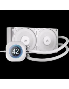 Corsair Nautilus 240 RS LCD Procesador Sistema de refrigeración líquida todo en uno 12 cm Blanco 1 pieza(s)
