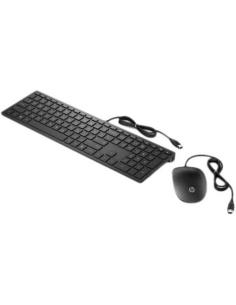 HP Teclado y ratón con cables Pavilion 400