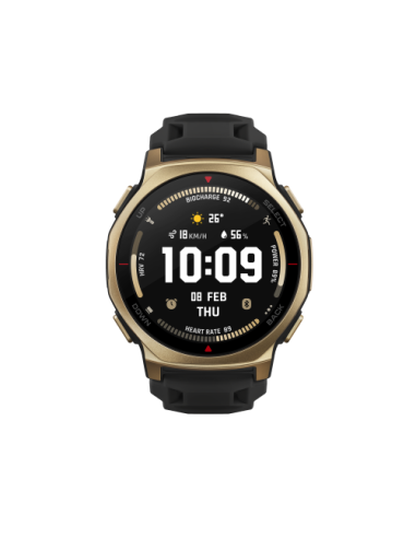 Amazfit T-rex 3 Pro 3,35 cm (1.32") AMOLED 44 mm Digital 466 x 466 Pixeles Pantalla táctil Oro Wifi GPS (satélite)
