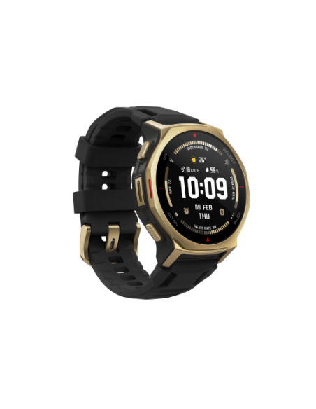 Amazfit T-rex 3 Pro 3,35 cm (1.32") AMOLED 44 mm Digital 466 x 466 Pixeles Pantalla táctil Oro Wifi GPS (satélite)