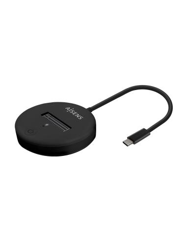 DOCK AISENS USB-C M.2 NGFF SATA NVME A USB3.1 GEN2 NEGRA ASUC-M2D013-BK