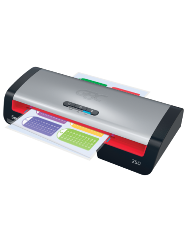 PLASTIFICADORA MODELO 250 DIN A4 COLOR PLATA GBC 4410070EU