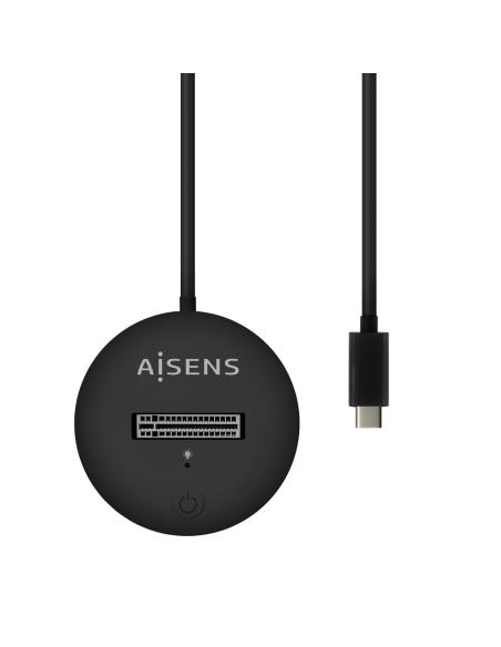DOCK AISENS USB-C M.2 NGFF SATA NVME A USB3.1 GEN2 NEGRA ASUC-M2D013-BK