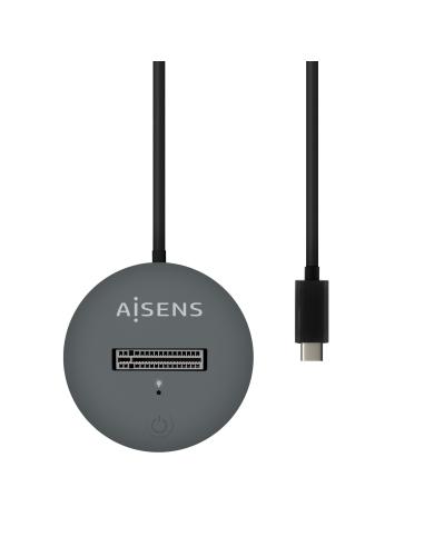 DOCK AISENS USB-C M.2 NGFF SATA NVME A USB3.1 GEN2 GRIS ASUC-M2D014-GR
