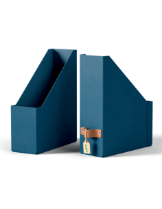 PACK 2 REVISTEROS DE CARTÓN COLOR AZUL LEITZ 24710068