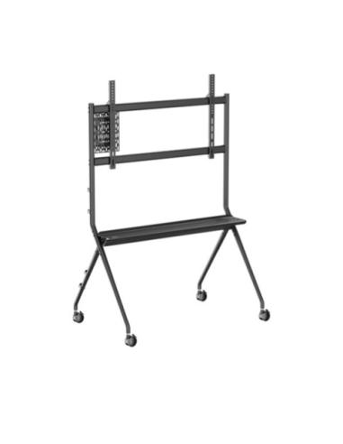 VOGELS 7410210 ESSENTIAL MEETING ROOM TROLLEY 65-98" 120 KG WITH SHELVE AND MINI PC ADAPTER VESA UP TO 1100x600