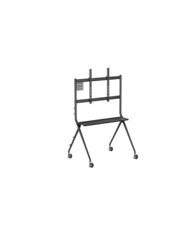 VOGELS 7410110 ESSENTIAL MEETING ROOM TROLLEY 50-86" 80 KG WITH SHELVE AND MINI PC ADAPTER VESA UP TO 900x600