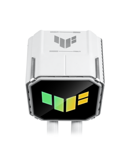 ASUS TUF Gaming LC III 360 ARGB White Edition Carcasa del ordenador Sistema de refrigeración líquida todo en uno 12 cm Blanco