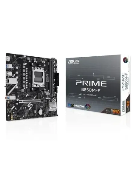 PLACA ASUS PRIME B850M-F,AMD,AM5,B850,2DDR5,128GB,1HDMI,4SATA3+2M.2,GBLAN,5USB3.2,MATX