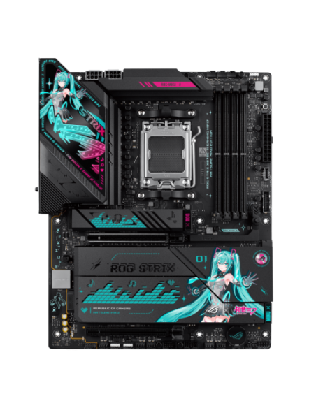 ASUS ROG STRIX X870E-H GAMING WIFI7 HATSUNE MIKU EDITION AMD X870E Zócalo AM5 ATX