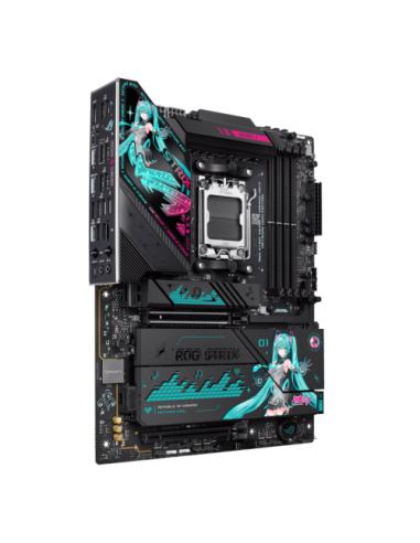ASUS ROG STRIX X870E-H GAMING WIFI7 HATSUNE MIKU EDITION AMD X870E Zócalo AM5 ATX