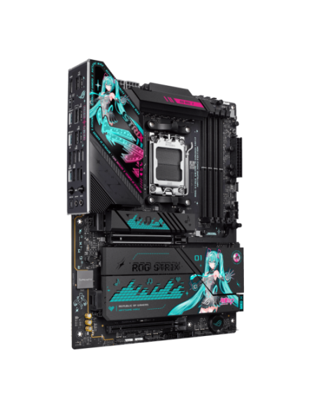 ASUS ROG STRIX X870E-H GAMING WIFI7 HATSUNE MIKU EDITION AMD X870E Zócalo AM5 ATX
