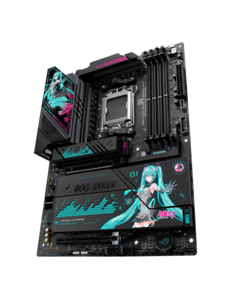 ASUS ROG STRIX X870E-H GAMING WIFI7 HATSUNE MIKU EDITION AMD X870E Zócalo AM5 ATX