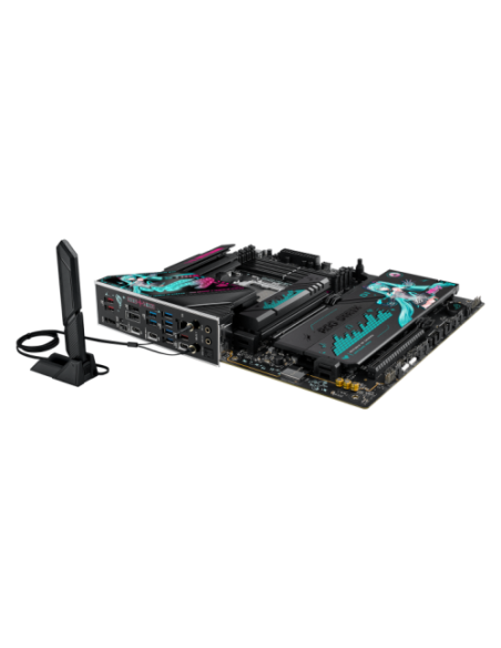 ASUS ROG STRIX X870E-H GAMING WIFI7 HATSUNE MIKU EDITION AMD X870E Zócalo AM5 ATX