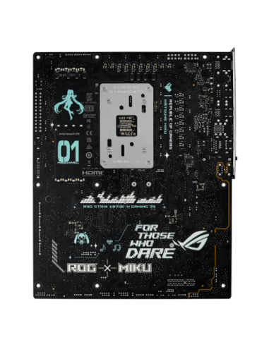 ASUS ROG STRIX X870E-H GAMING WIFI7 HATSUNE MIKU EDITION AMD X870E Zócalo AM5 ATX