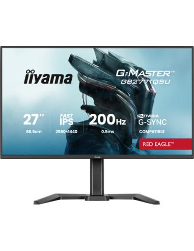MONITOR IIYAMA, 27 PULGADAS, 68,6 CM, FAST IPS, 2560X1440, 200HZ, 0,233 MM, MATE NEGRO