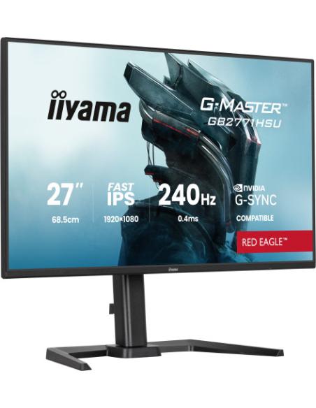 MONITOR IIYAMA 27 PULGADAS RESOLUCION FULL HD (1920X1080), PANEL FAST IPS, 0,8 MS (MPRT), 165 HZ, BRILLO 250, CONTRASTE 1100:1, 