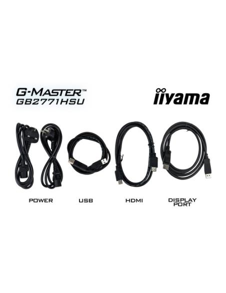 MONITOR IIYAMA 27 PULGADAS RESOLUCION FULL HD (1920X1080), PANEL FAST IPS, 0,8 MS (MPRT), 165 HZ, BRILLO 250, CONTRASTE 1100:1, 