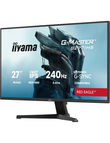 MONITOR IIYAMA 27 PULGADAS RESOLUCIÓN FULL HD (1920X1080), PANEL FAST IPS, 0,2 MS (MPRT), 240 HZ, BRILLO 300, CONTRASTE 1000:1, 