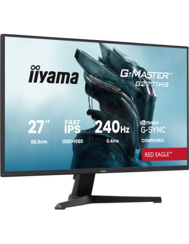 MONITOR IIYAMA 27 PULGADAS RESOLUCIÓN FULL HD (1920X1080), PANEL FAST IPS, 0,2 MS (MPRT), 240 HZ, BRILLO 300, CONTRASTE 1000:1, 