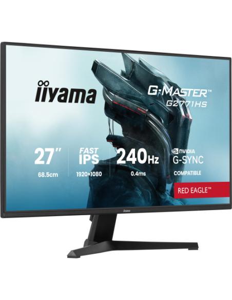 MONITOR IIYAMA 27 PULGADAS RESOLUCIÓN FULL HD (1920X1080), PANEL FAST IPS, 0,2 MS (MPRT), 240 HZ, BRILLO 300, CONTRASTE 1000:1, 