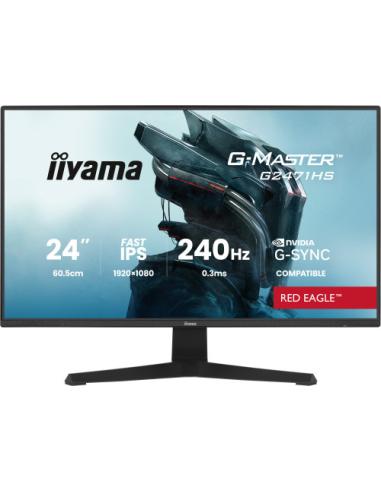 MONITOR IIYAMA 24 PULGADAS RESOLUCIÓN FULL HD (1920X1080), PANEL IPS, 0,8 MS (MPRT), 165 HZ, BRILLO 250, CONTRASTE 1100:1, HDMI,