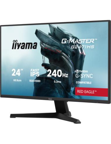 MONITOR IIYAMA 24 PULGADAS RESOLUCIÓN FULL HD (1920X1080), PANEL IPS, 0,8 MS (MPRT), 165 HZ, BRILLO 250, CONTRASTE 1100:1, HDMI,