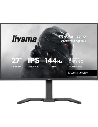 MONITOR IIYAMA 27 PULGADAS RESOLUCION WQHD (2560X1440), PANEL IPS, 1 MS (MPRT), 100 HZ, BRILLO 250, CONTRASTE 1300:1, HDMI, DISP