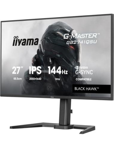 MONITOR IIYAMA 27 PULGADAS RESOLUCION WQHD (2560X1440), PANEL IPS, 1 MS (MPRT), 100 HZ, BRILLO 250, CONTRASTE 1300:1, HDMI, DISP