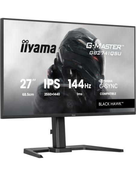 MONITOR IIYAMA 27 PULGADAS RESOLUCION WQHD (2560X1440), PANEL IPS, 1 MS (MPRT), 100 HZ, BRILLO 250, CONTRASTE 1300:1, HDMI, DISP