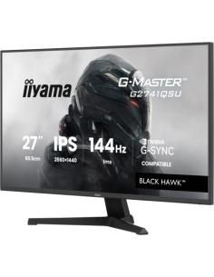 MONITOR IIYAMA 27 PULGADAS RESOLUCION WQHD (2560X1440), PANEL IPS, 1 MS (MPRT), 75 HZ, BRILLO 250, CONTRASTE 1000:1, HDMI, DISPL 2
