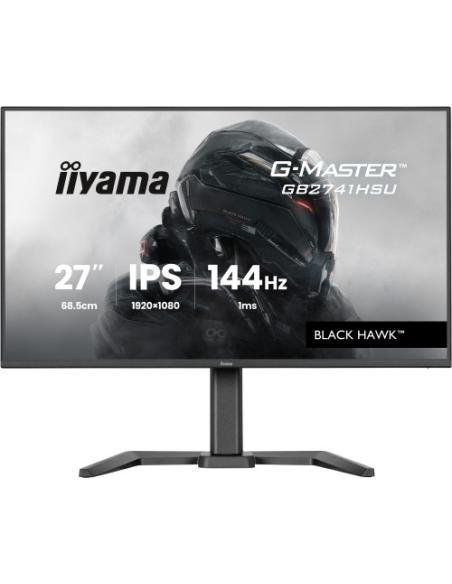 MONITOR IIYAMA 27 PULGADAS RESOLUCIÓN WQHD (2560X1440), PANEL IPS, 5 MS, 70 HZ, BRILLO 350, CONTRASTE 1000:1, HDMI, DISPLAYPORT,