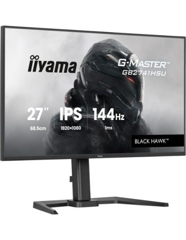 MONITOR IIYAMA 27 PULGADAS RESOLUCIÓN WQHD (2560X1440), PANEL IPS, 5 MS, 70 HZ, BRILLO 350, CONTRASTE 1000:1, HDMI, DISPLAYPORT,