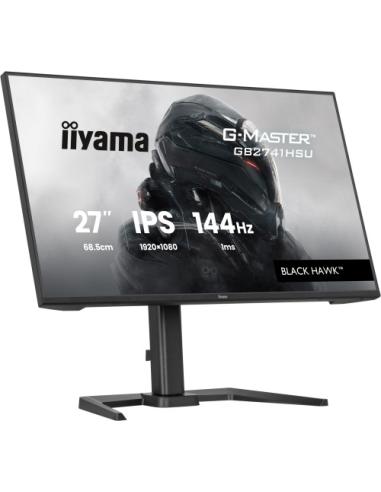 MONITOR IIYAMA 27 PULGADAS RESOLUCIÓN WQHD (2560X1440), PANEL IPS, 5 MS, 70 HZ, BRILLO 350, CONTRASTE 1000:1, HDMI, DISPLAYPORT,