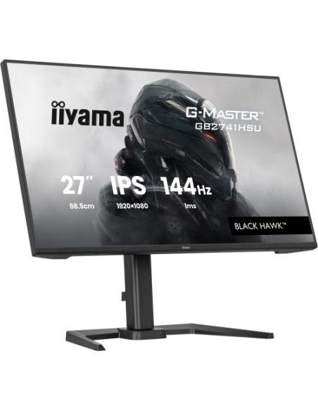 MONITOR IIYAMA 27 PULGADAS RESOLUCIÓN WQHD (2560X1440), PANEL IPS, 5 MS, 70 HZ, BRILLO 350, CONTRASTE 1000:1, HDMI, DISPLAYPORT,